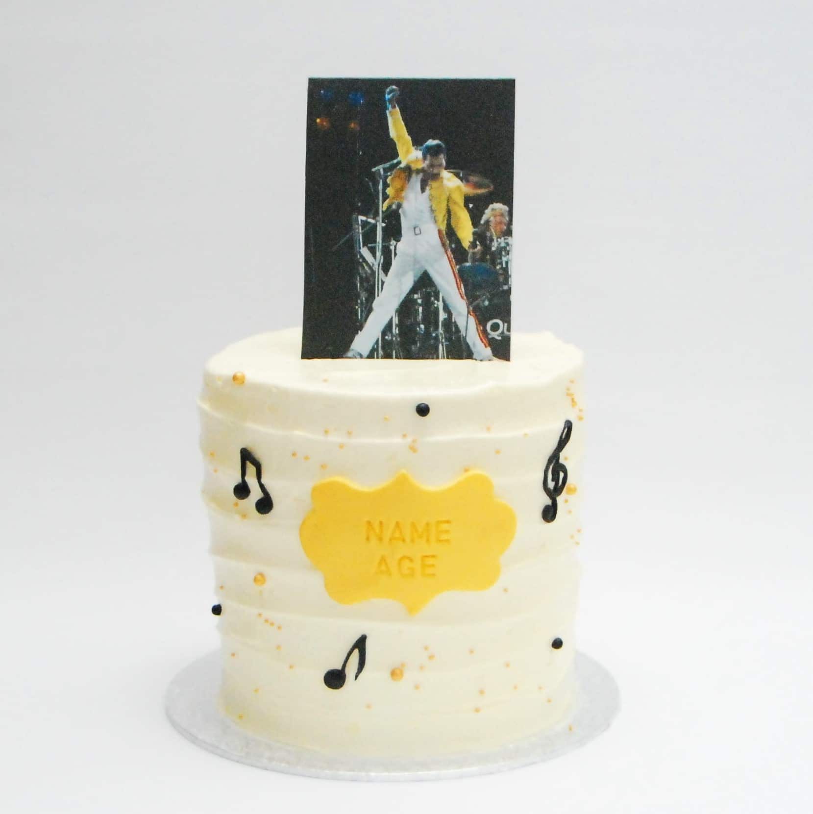 Music cake – artist or instrument of your choice