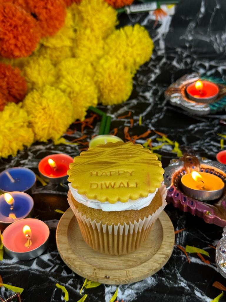 Diwali Chocolate Cup Cake