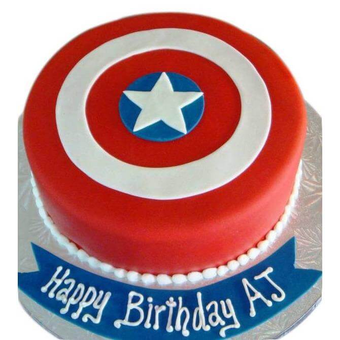 Avengers Cake  Boys cake