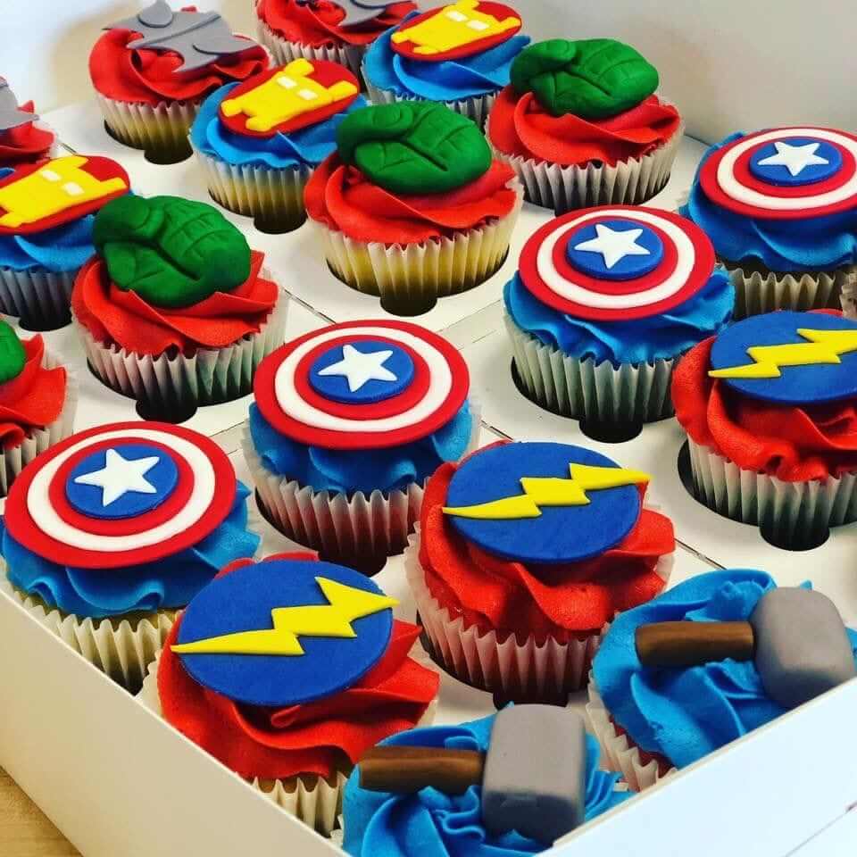 Avengers Cupcakes - Kids cupcakes