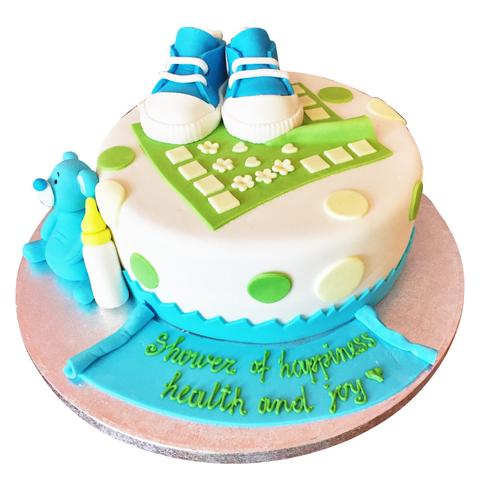 Baby Shower Cake shoes