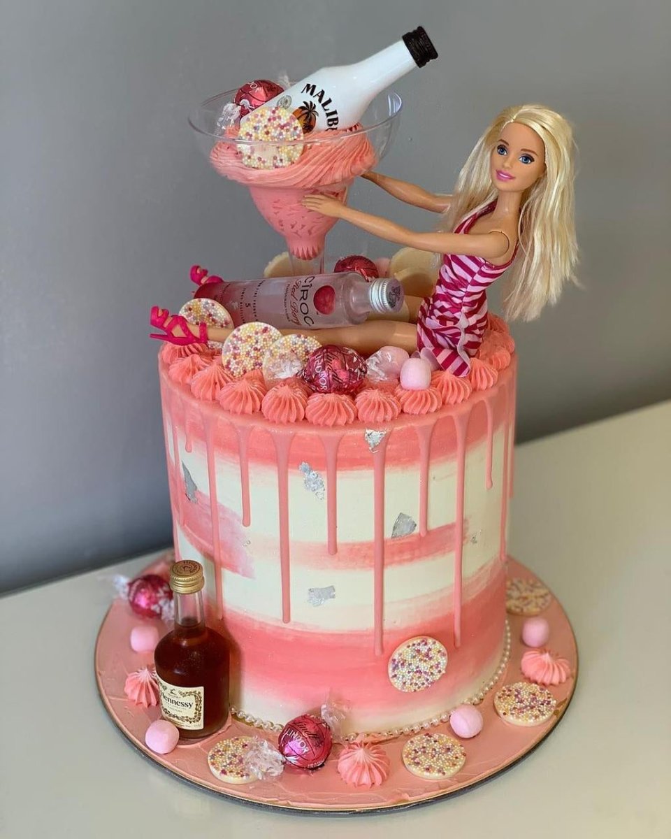 Barbie cake