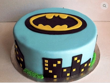 Batman birthday cake