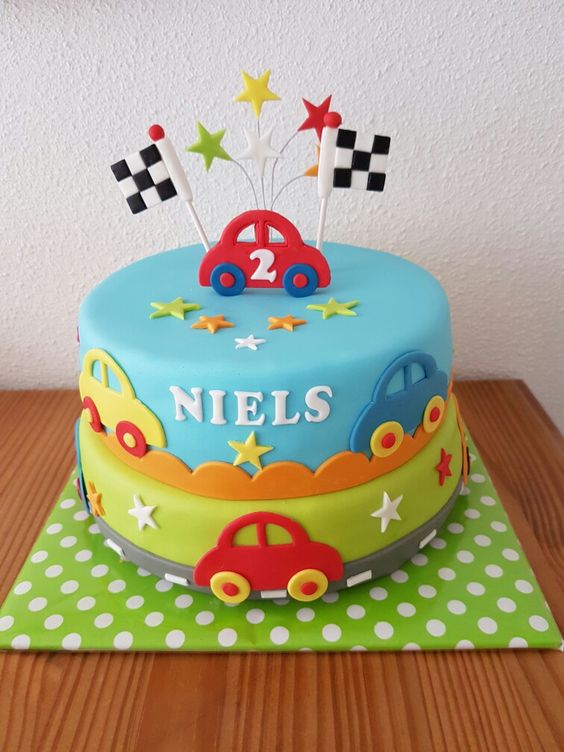 Beep Beep Cake for Kids - car cake