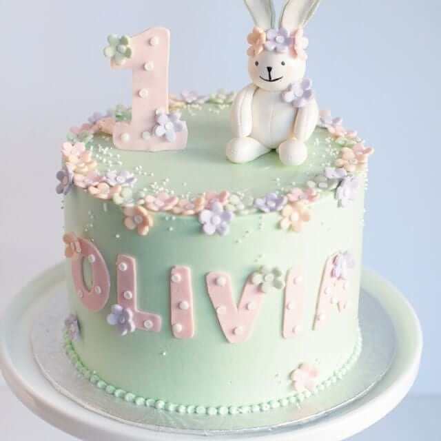 Bunny cake perfect for Girls Birthday