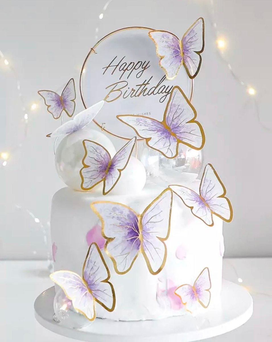 Butterfly Birthday Cake