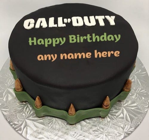 Call of duty Birthday cake