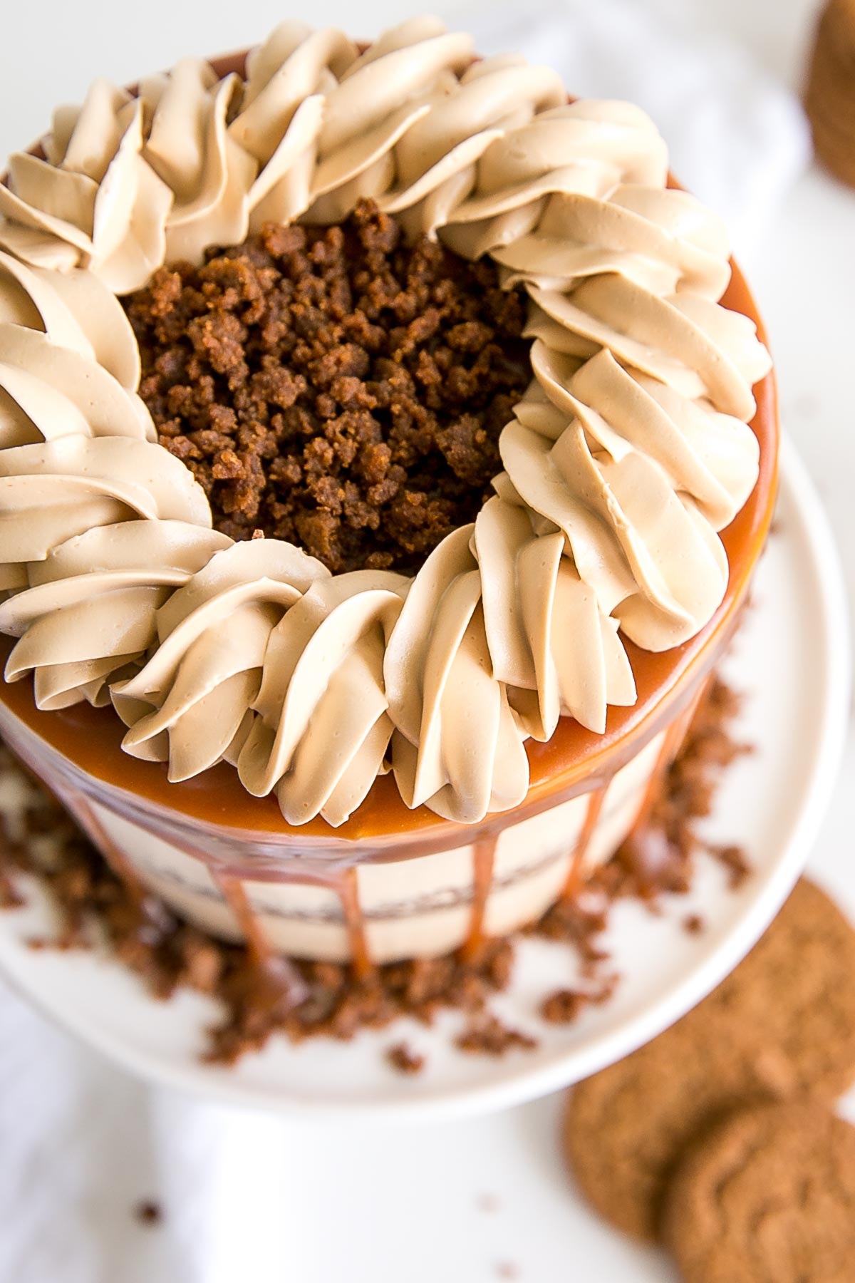 Caramel Drip cake