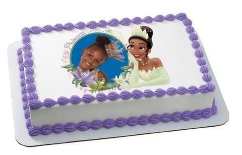 Girls photo cake