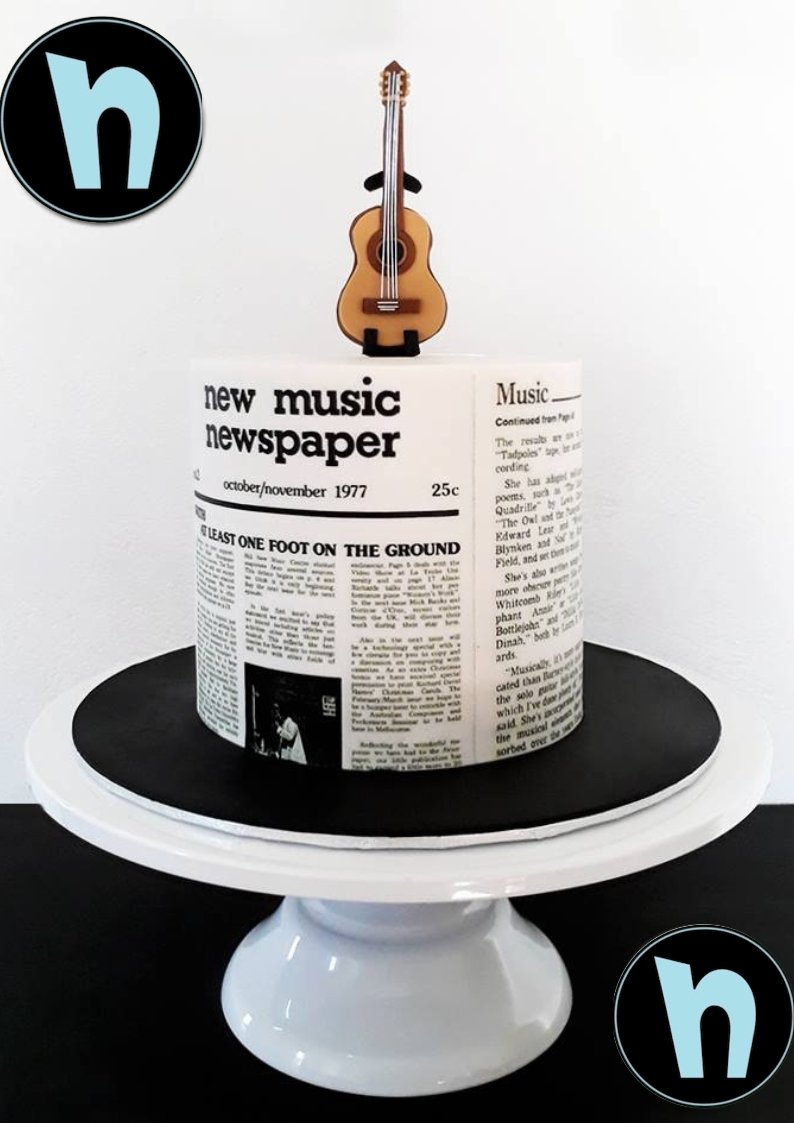 Guitar themed cake  | Music cake