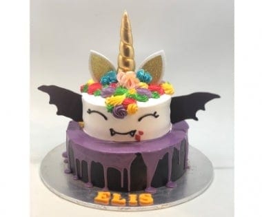 Halloween Unicorn Cake