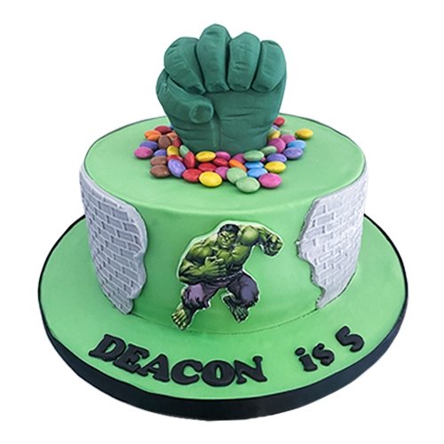 HULK Superhero cake - kids cake order online