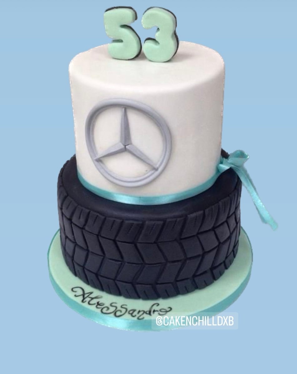 Mercedes Cake 2 tier