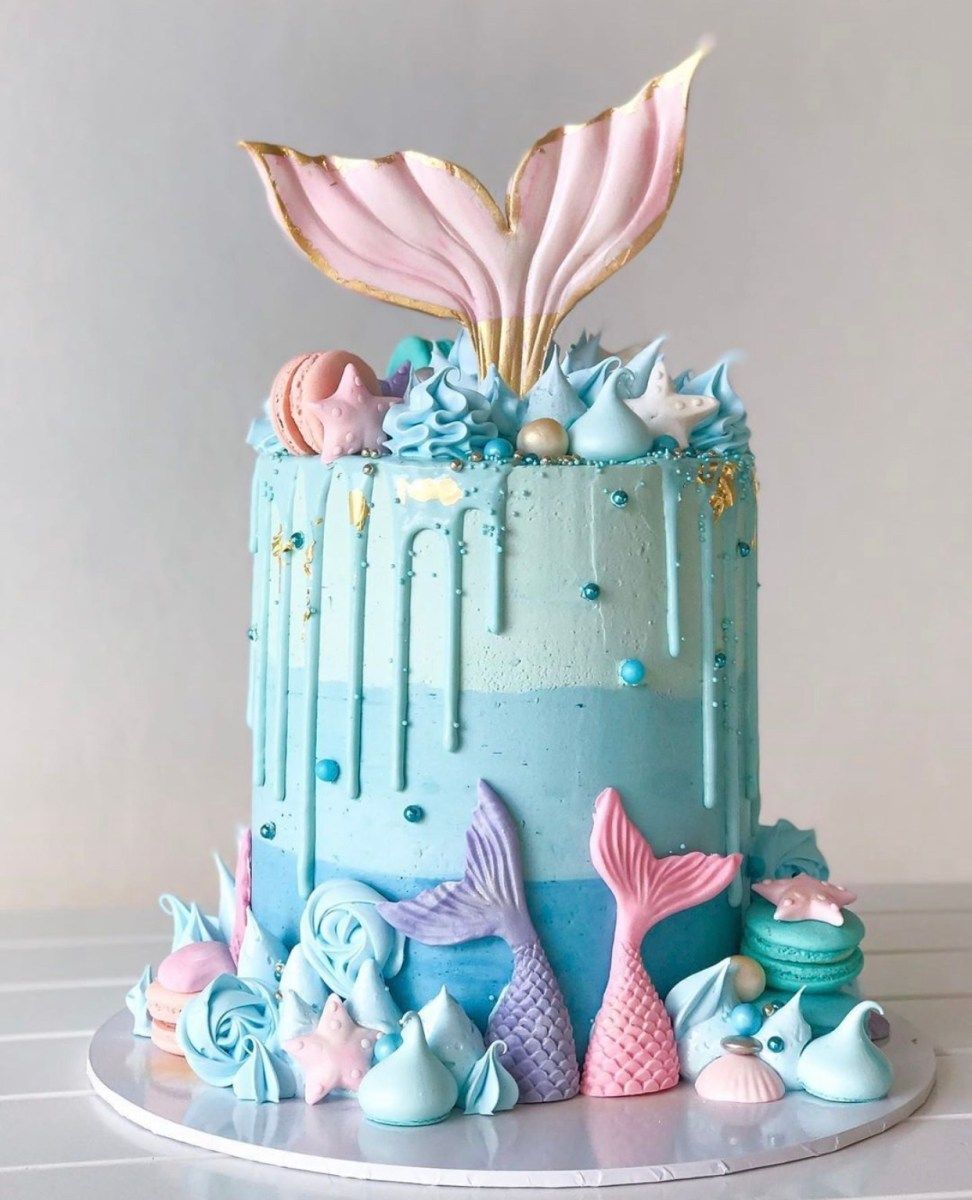 Mermaid Theme Cake 2