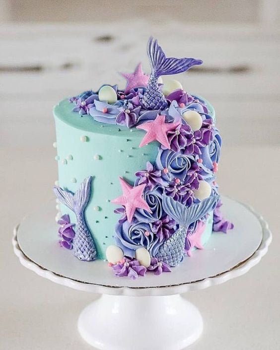 Mermaid Theme Cake 4