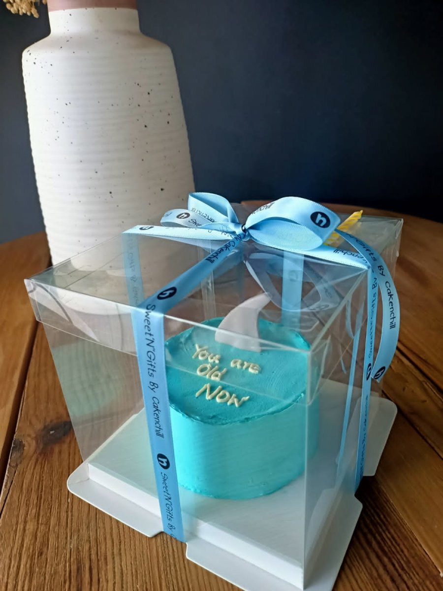 Mini Bento Cake shark Theme - Gift Packaging