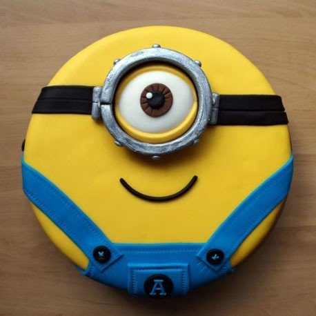 Minion One Eye Character Cake