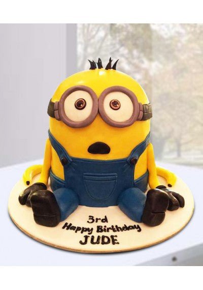 Minion Stack Birthday Cake