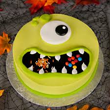 M&Ms Halloween  Cake