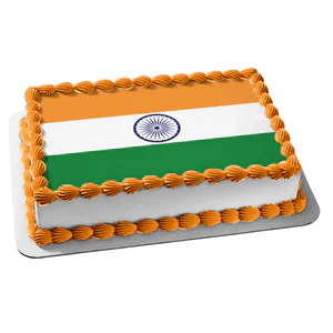 Order Indian Flag Photo Cake online