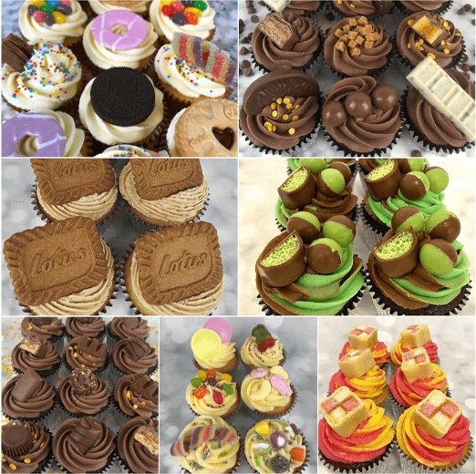 Cupcakes  Mix Box of 6