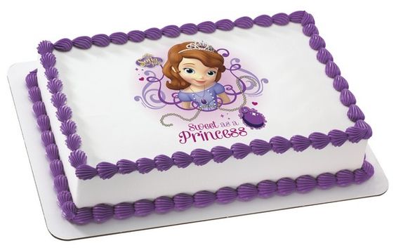 Princess Sofia cake 3