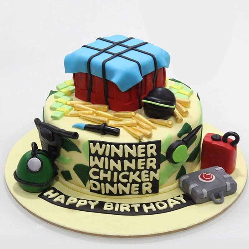 PUBG Birthday cake