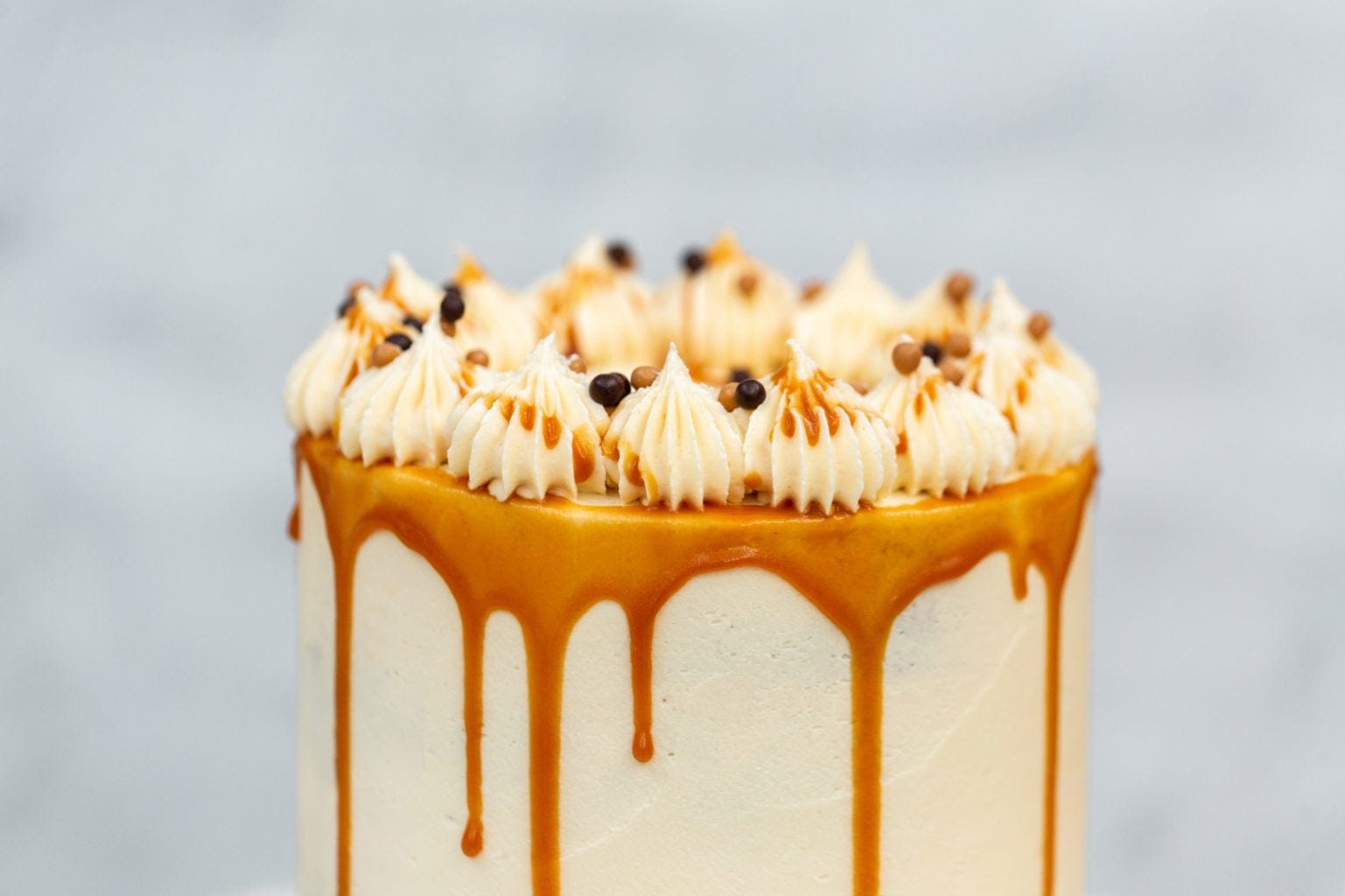 SALTED CARAMEL  BIRTHDAY CAKE