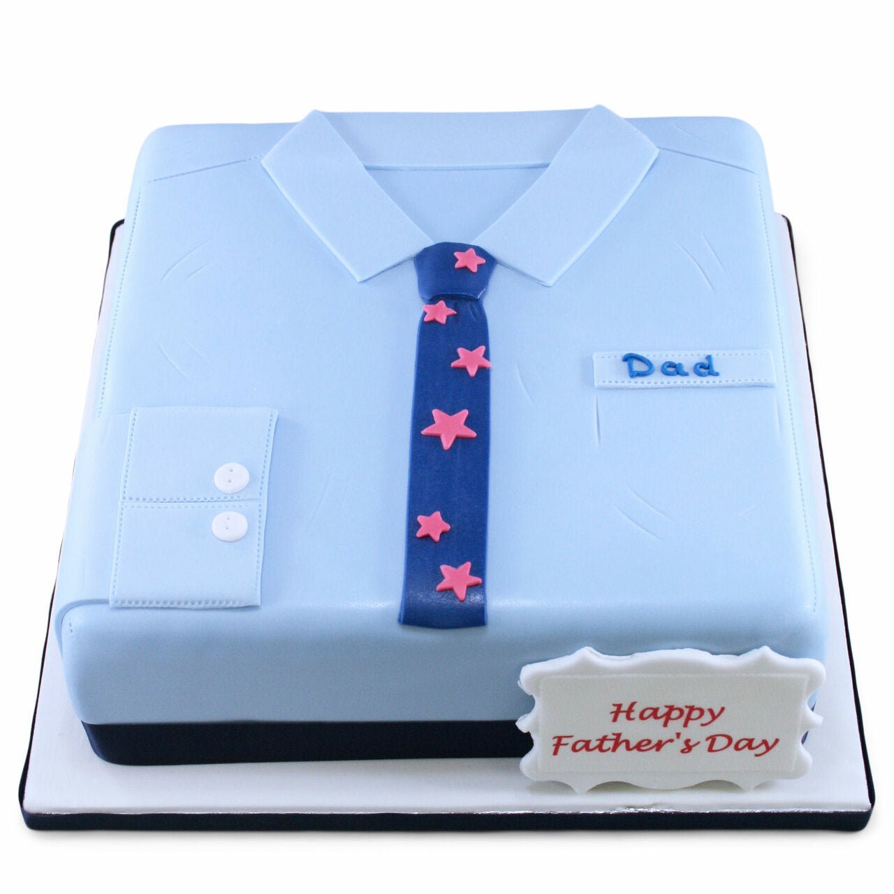 shirt and tie cake