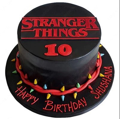 Stranger Things Cake