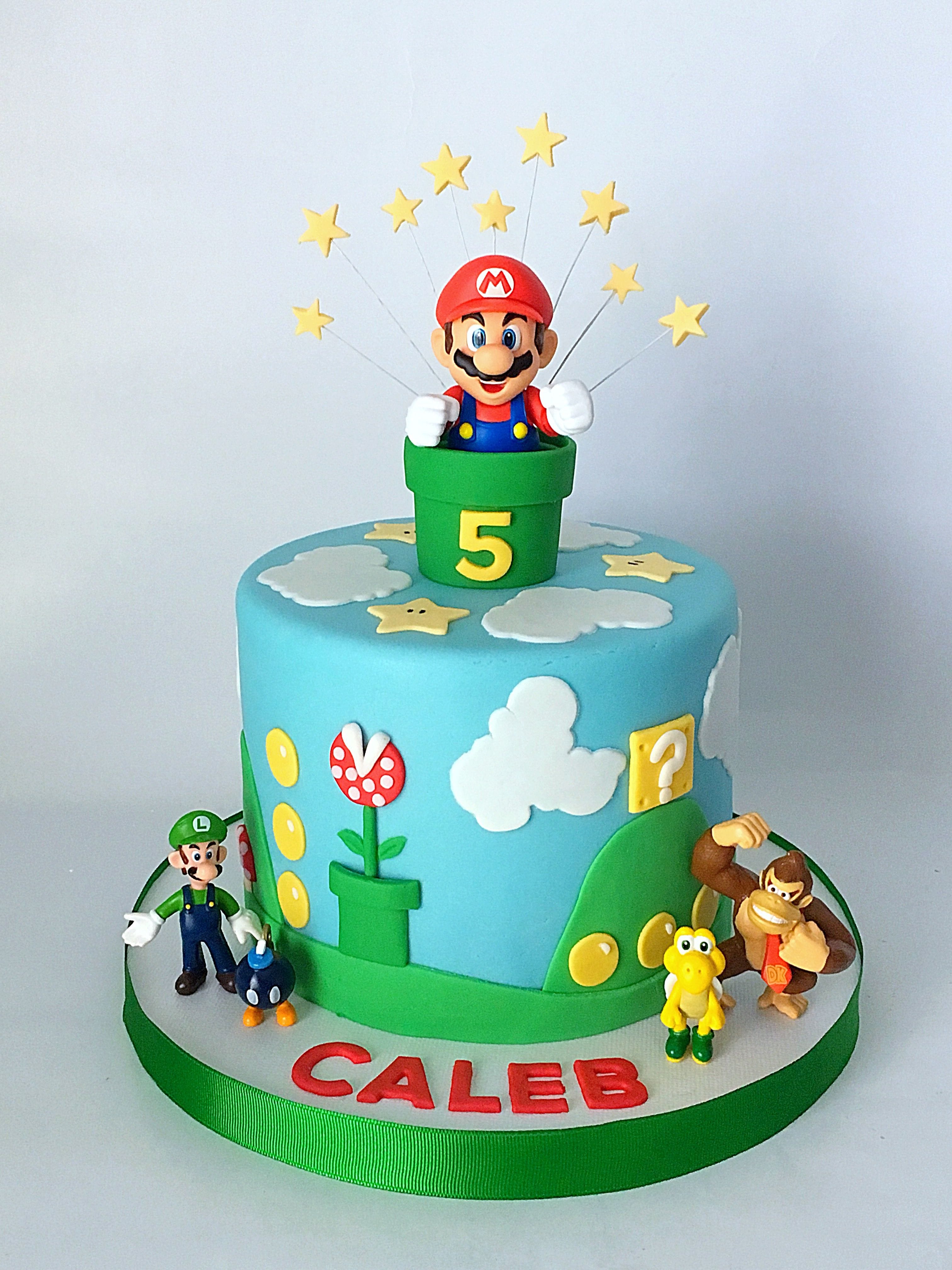 Super Mario   birthday cake 3