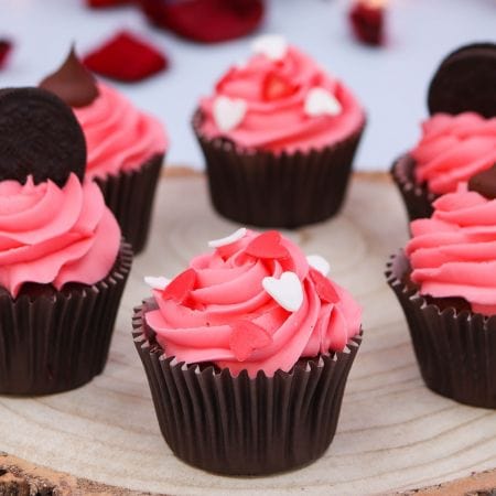 Valentine's Day Favourites Cupcake